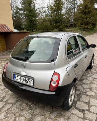 Nissan Micra cena 4000 przebieg: 195000, rok produkcji 2004 z Trzebinia małe 67
